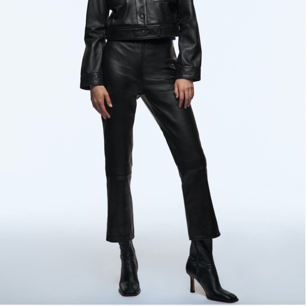 NWT ZARA Leather Pants
